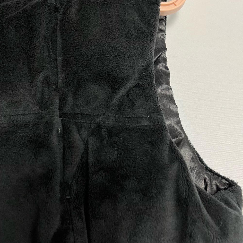 Eddie Bauer Vest Women Sz M Black Velvet Premium Goose Down Outdoor Hiking Y2K - Picture 5 of 10